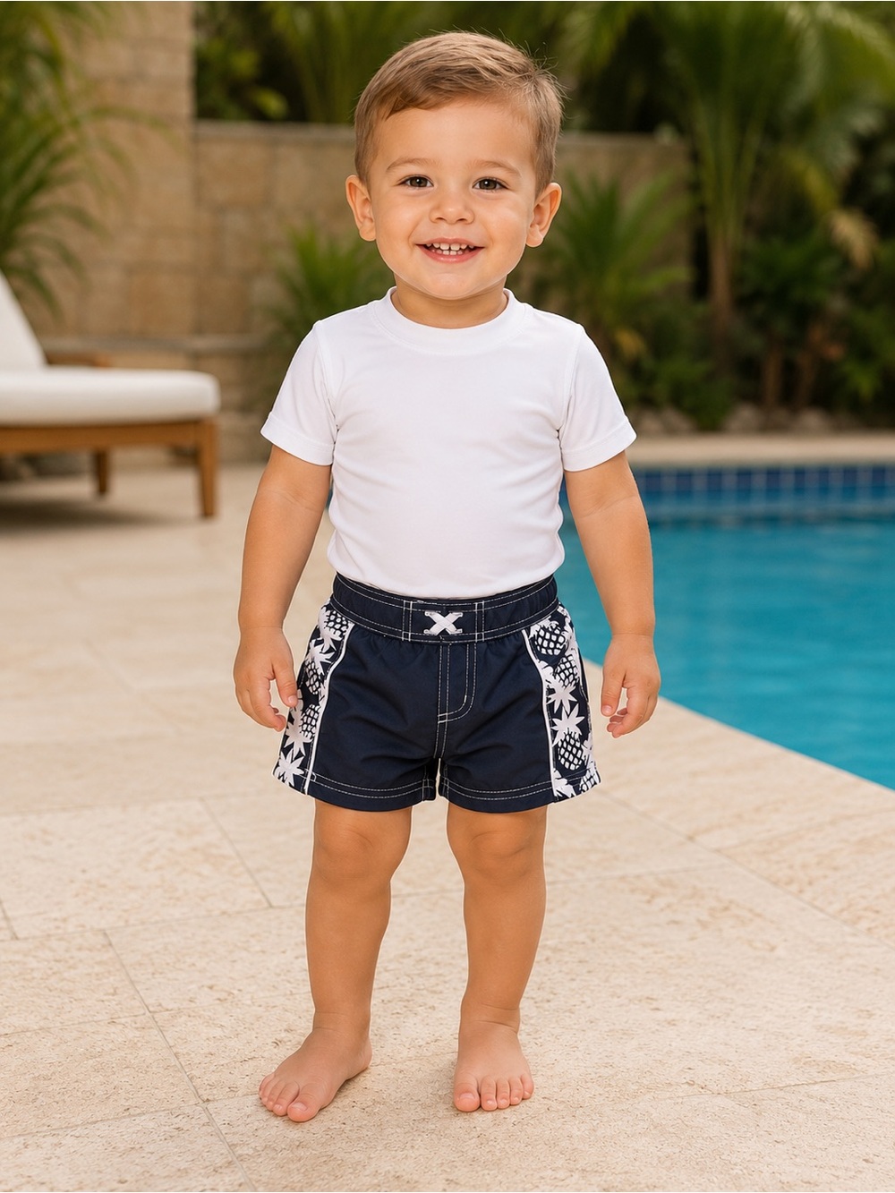 TARGET Baby Swim Trunks 🩳 Bathing Suit Pineapple